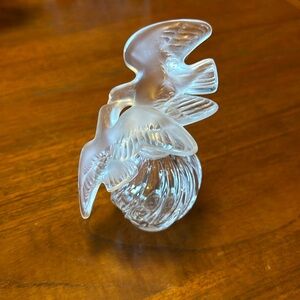 Lalique perfume bottle.